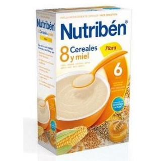 Nutriben 8 Cereales Y Miel Fibra 600 Gr