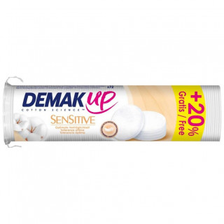 Demak Up Sensitive Discos Desmaquillantes Redondos 72Uds