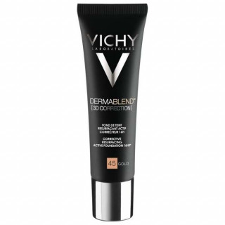 Vichy Dermablend Corrector 3D Maquillaje 45 Gold Spf 25, 30 Ml
