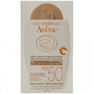 Avène Solar Fluido Mineral Color Spf50+ 40Ml
