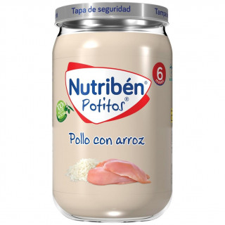 Nutribén Potitos Pollo Con Arroz, 235 G