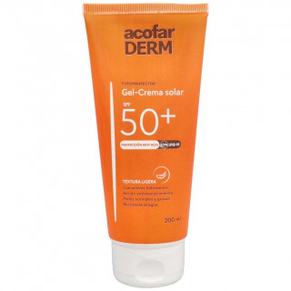 Acofarderm Gel-Crema Spf50+ Tacto Ligero 200Ml