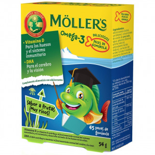 Möller'S Omega-3 Sabor Tutti-Frutti, 54 G