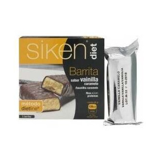 Sikendiet Barrita Vainilla Caramelo 5Uds