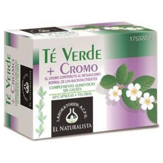 El Naturalista Te Verde+Cromo 60Caps