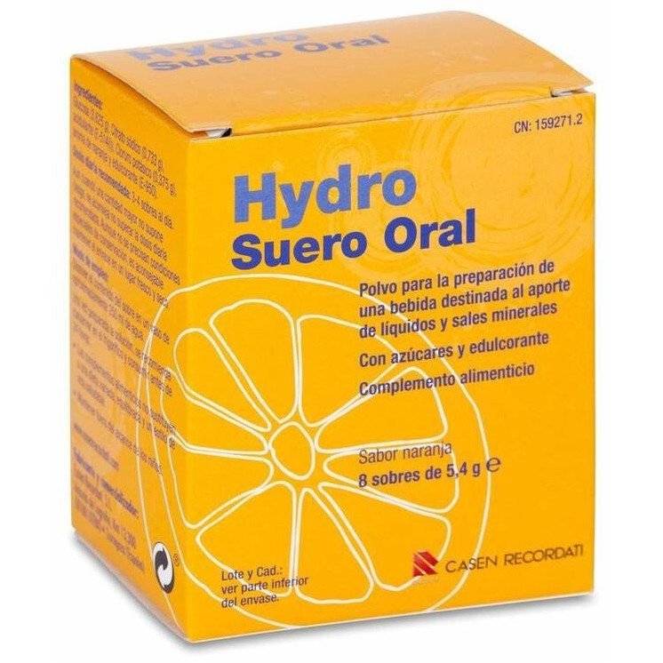 Hydro Suero Oral (8 Sobres 5.4 G )