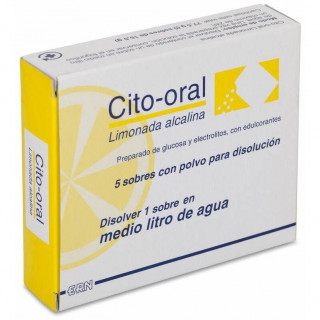 Cito-Oral Limonada Alcalina, 5 Bolsas