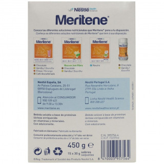 Meritene Fuerza Y Vitalidad Batido Sabor Chocolate, 15 Sobres