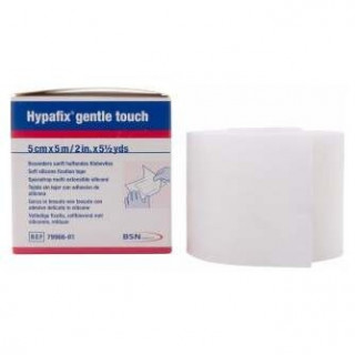 Hypafix Gentle Touch Banda Elástica Autoadhesiva 5 Cm X 5 M, 1 Ud