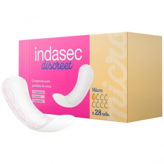 Indasec Dermoseda Micro Absorbente De Incontinencia Ligera, 28 Uds
