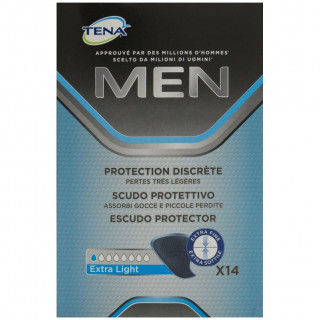 Tena Men Escudo Protector Extra Fino 14Uds
