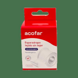 Acofar Esparadrapo Tejido Sin Tejer Blanco 5X5Cm 1Ud