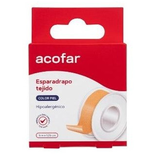 Acofar Esparadrapo Tejido Color Piel 5X1_25Cm 1Ud