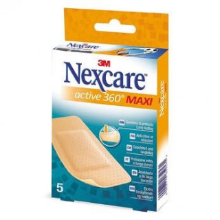 Nexcare® Active 360º Maxi Tiras Adhesivas 54X86Mm 5Uds
