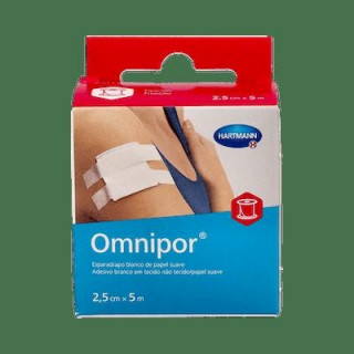 Hartmann Omnipor Esparadrapo De Papel 2,5 Cm X 5 M, 1 Ud