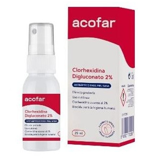 Acofar Clorhexidina 2% Spray Topico 25Ml