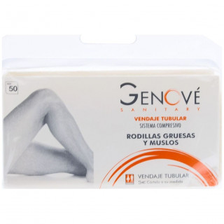 Genocure Vendaje Tubular Compresivo Rodillas Gruesas Y Muslos Ref.50, 1 Ud