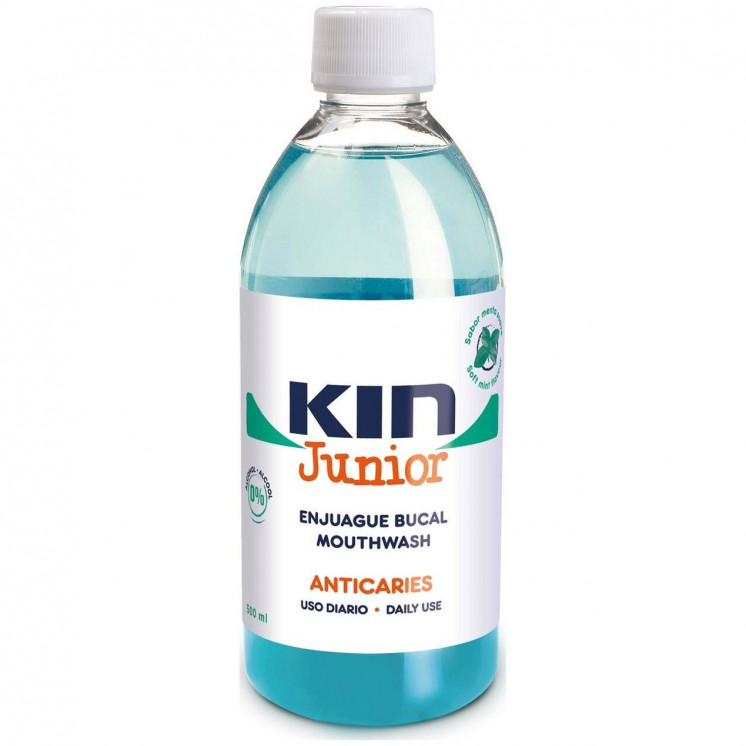 Kin Junior Enjuage Menta Suave 500Ml