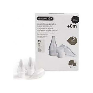 Suavinex Recambio Aspirador Nasal Anatómico, 10 Uds
