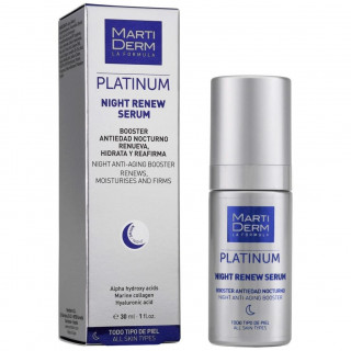 Martiderm Platinum Night Renew Serum, 30 Ml