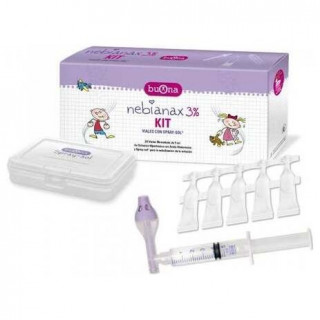 Kit Nebianax 3 % Limpieza Nasal 5 Ml, 20 Viales
