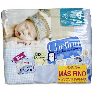 Chelino Fashion%26Love Talla 2, 3-6Kg, 28 Uds