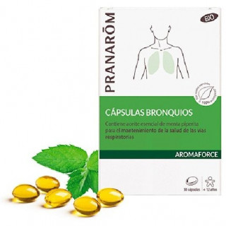 Pranarom Eubiarom Bio Cápsulas Bronquios 30 Cápsulas