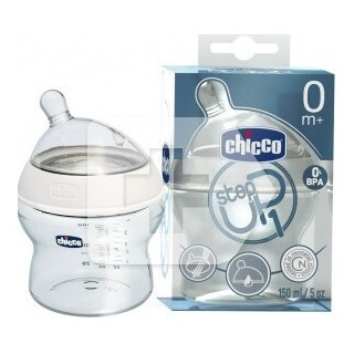 Chicco® Biberón Step Up Tetina Silicona Boca Ancha Flujo Normal 150Ml 1Ud