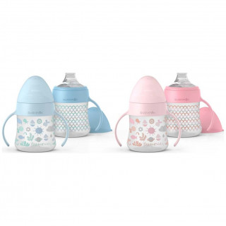 Suavinex® Biberón First Tetina Silicona Con Asas Antiderrame 150Ml