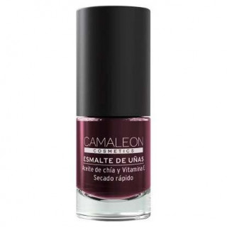 Camaleon Esmalte De Uñas Color Borgoña 6Ml