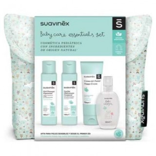 Suavinex Neceser De Viaje Baby Care Essenial Set, 4 Uds