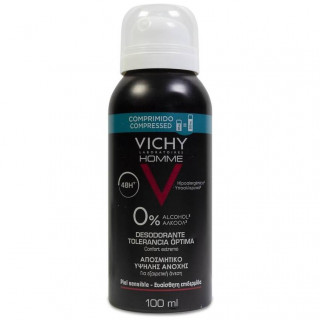 Vichy Homme Tolérance Optimale Format Compressé 100Ml