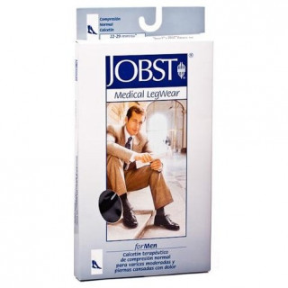 Jobst Calcetín De Compresión Normal Negro Talla Mediana, 2 Unidades