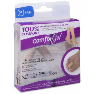 Comforgel Tubo Elástico Con Gel Cc245, 2 Uds