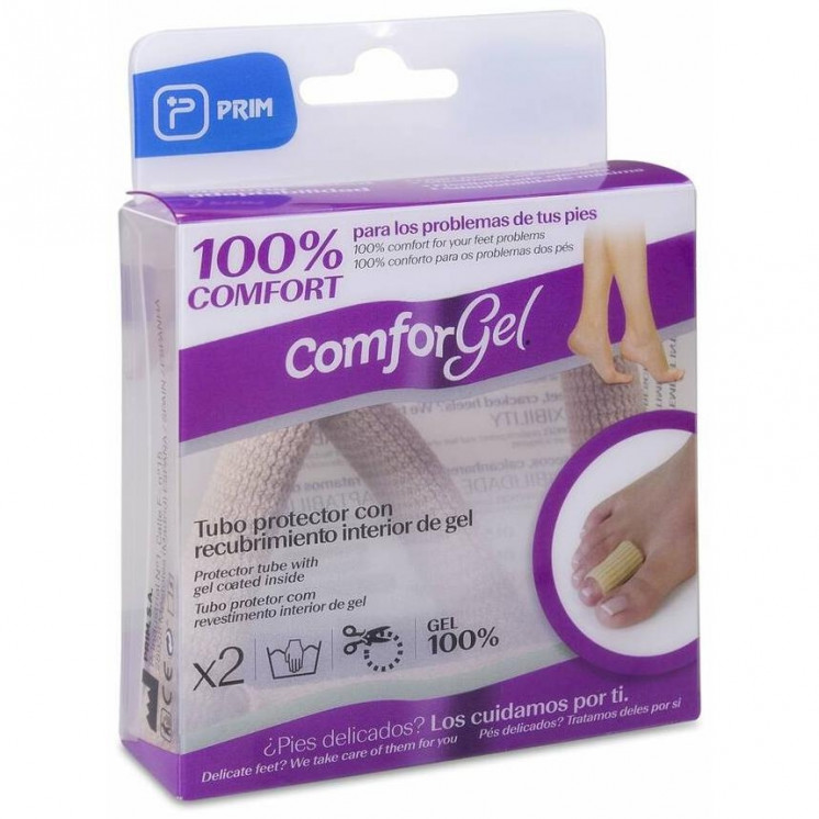 Comforgel Tubo Elástico Con Gel Cc245, 2 Uds