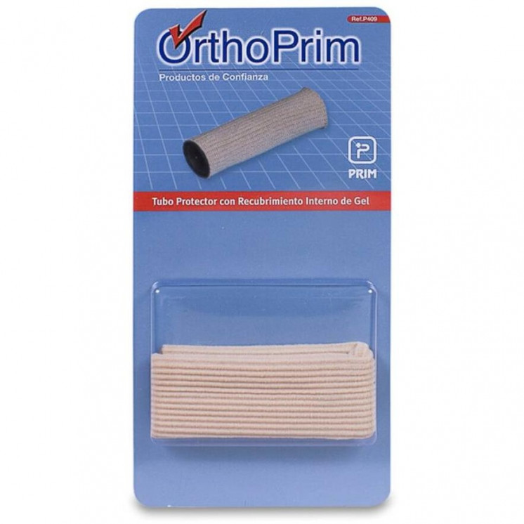 Orthoprim Tubo Protector Con Recubrimiento Interno De Gel, 1 Ud
