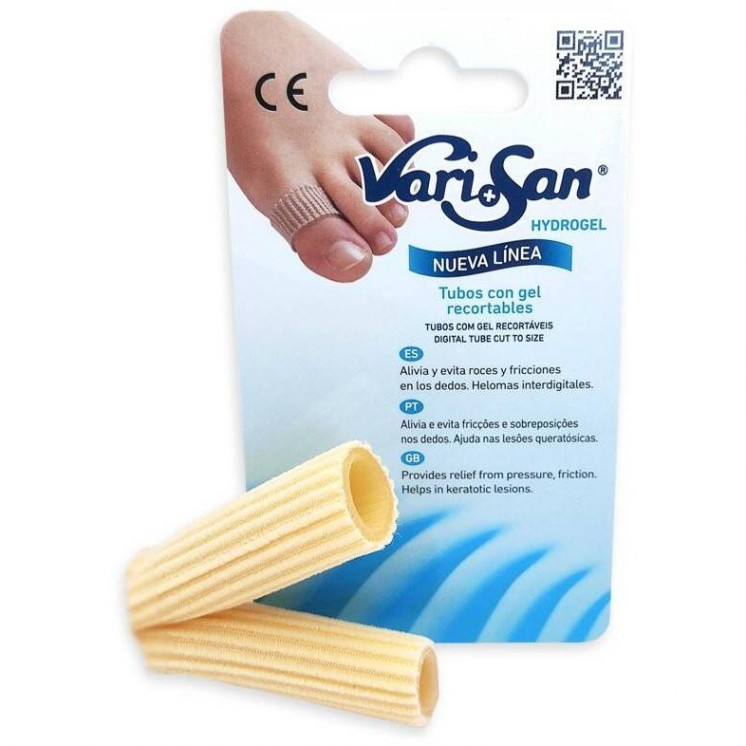 Varisan Tubo Elástico Con Gel Recortable Talla Grande, 1 Ud