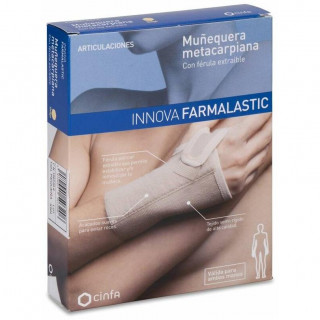 Farmalastic Innova Muñequera Metacarpiana Férula Talla Pequeña, 1 Ud
