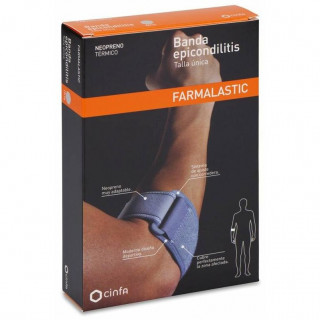 Farmalastic Banda Epicondilitis Neopreno Talla Única, 1 Ud