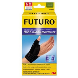 Futuro® 3M Muñequera Pulgar Color Negro T-S/M 1Ud