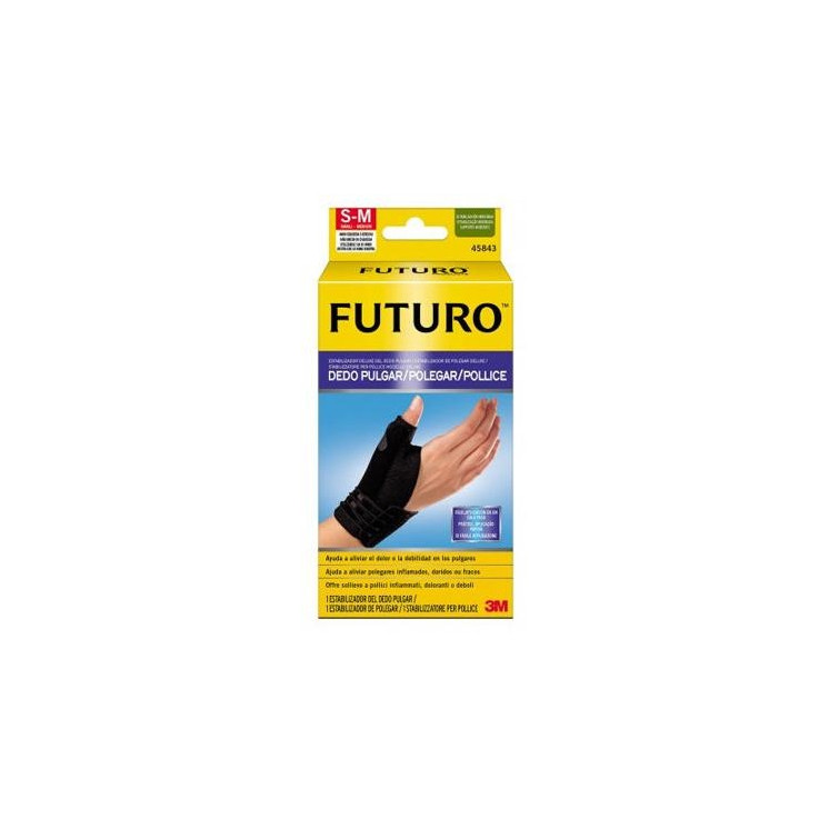 Futuro® 3M Muñequera Pulgar Color Negro T-S/M 1Ud