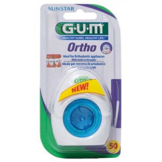 Gum® 2080 Ortho Floss Sin Cera 100Uds
