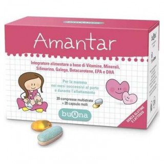 Buona Amantar 20 Comprimidos + 20 Cápsulas Blandas