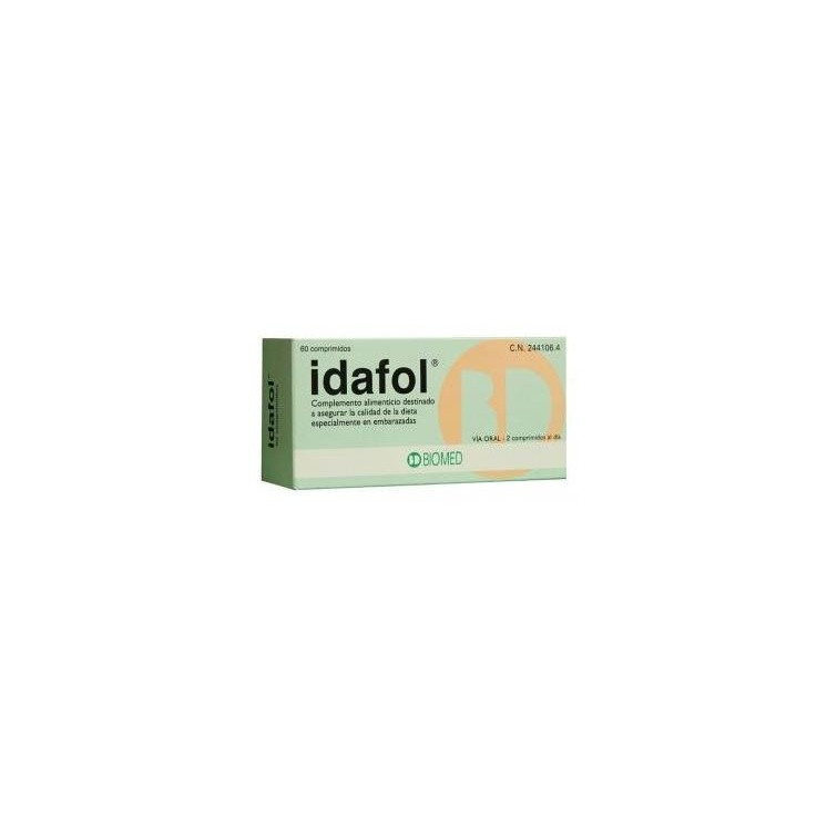 Idafol 60 Cap (Yodo+Ac.Folico+Vit.B12)
