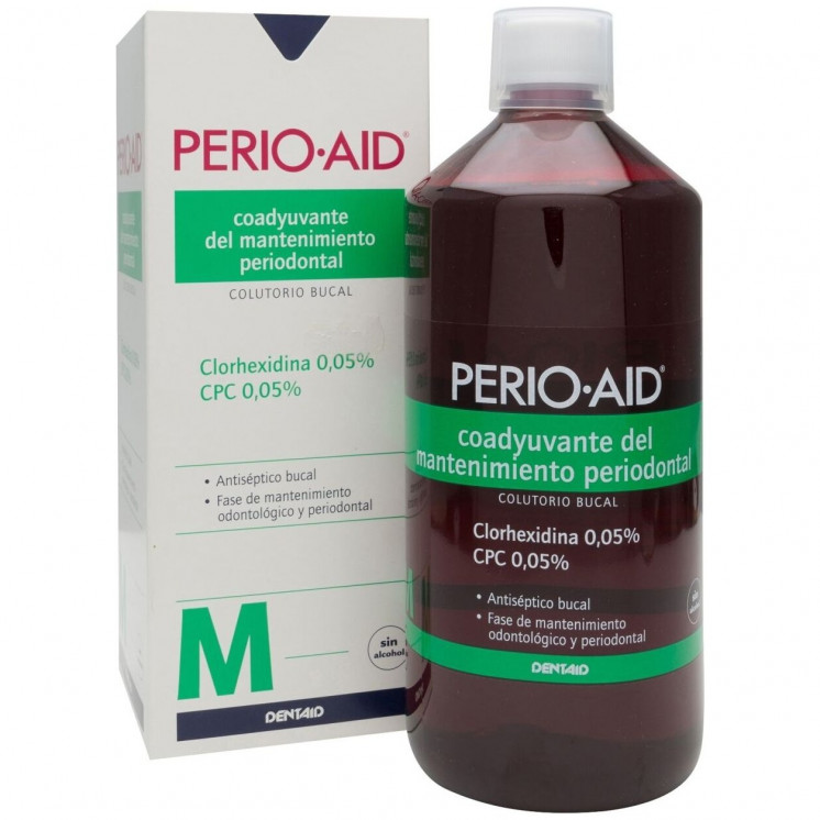 Perio-Aid Mantenimiento Y Control Colutorio 0.05% Clorhexidina 1L