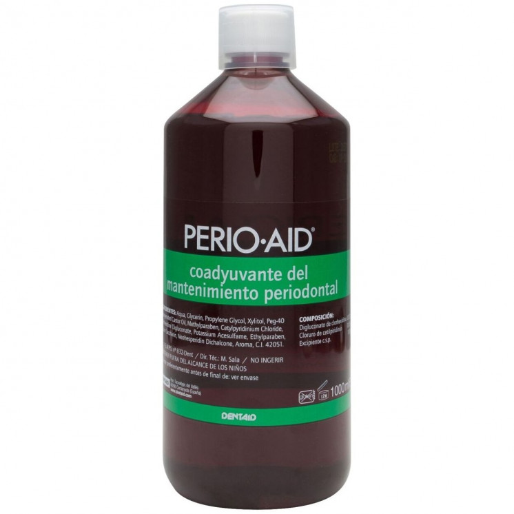 Perio-Aid Mantenimiento Y Control Colutorio 0.05% Clorhexidina 1L