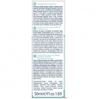 Chicco Natural Sensation Pasta Dentífrica Con Flúor, 50 Ml