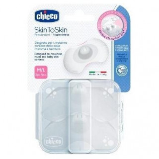 Protegepezon Silicona Chicco Skintoskin 2 U T- M/L 2 U