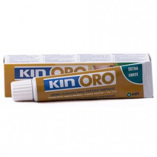 Kin Oro Crema Fijadora Prótesis Dentales 40Ml