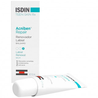Isdin Teen Skin Rx Acniben Repair Renovador Labial Bálsamo 10Ml